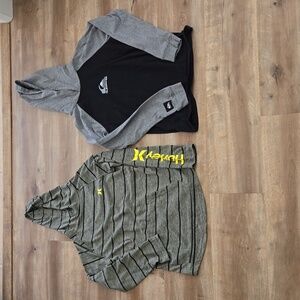 Boys Hooded Long Sleeve Shirts